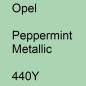 Preview: Opel, Peppermint Metallic, 440Y.